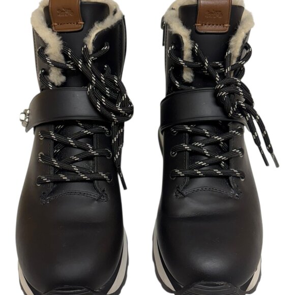 Coach Black Urban Hiker Ankle Boots (6.5) - Picture 4 of 4
